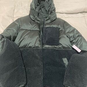 Women thick puffer jacket
